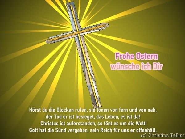 gesegnete Ostern
