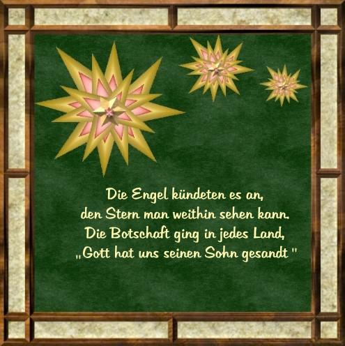 Grüße zum Christfest - Garten der Poesie