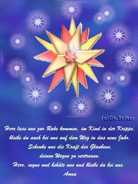 Weihnachtssegen - Garten der Poesie